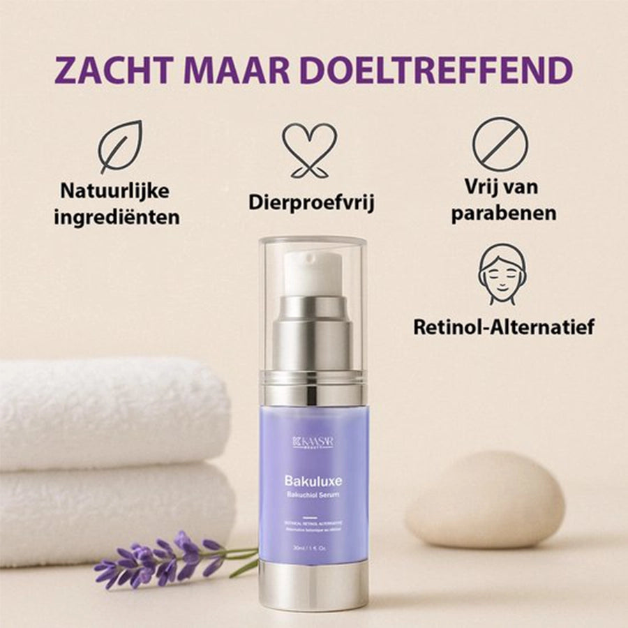 Bakuchiol Serum – Natuurlijk Retinol Alternatief voor Gevoelige Huid en Andere Huidtypes