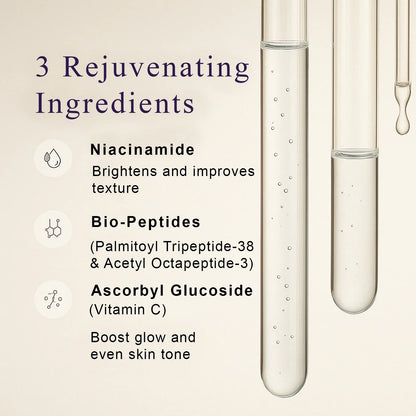 Ageluxe Anti Aging Serum – Vitamine C, Niacinamide & Bio Peptiden voor Stevigheid & Glow