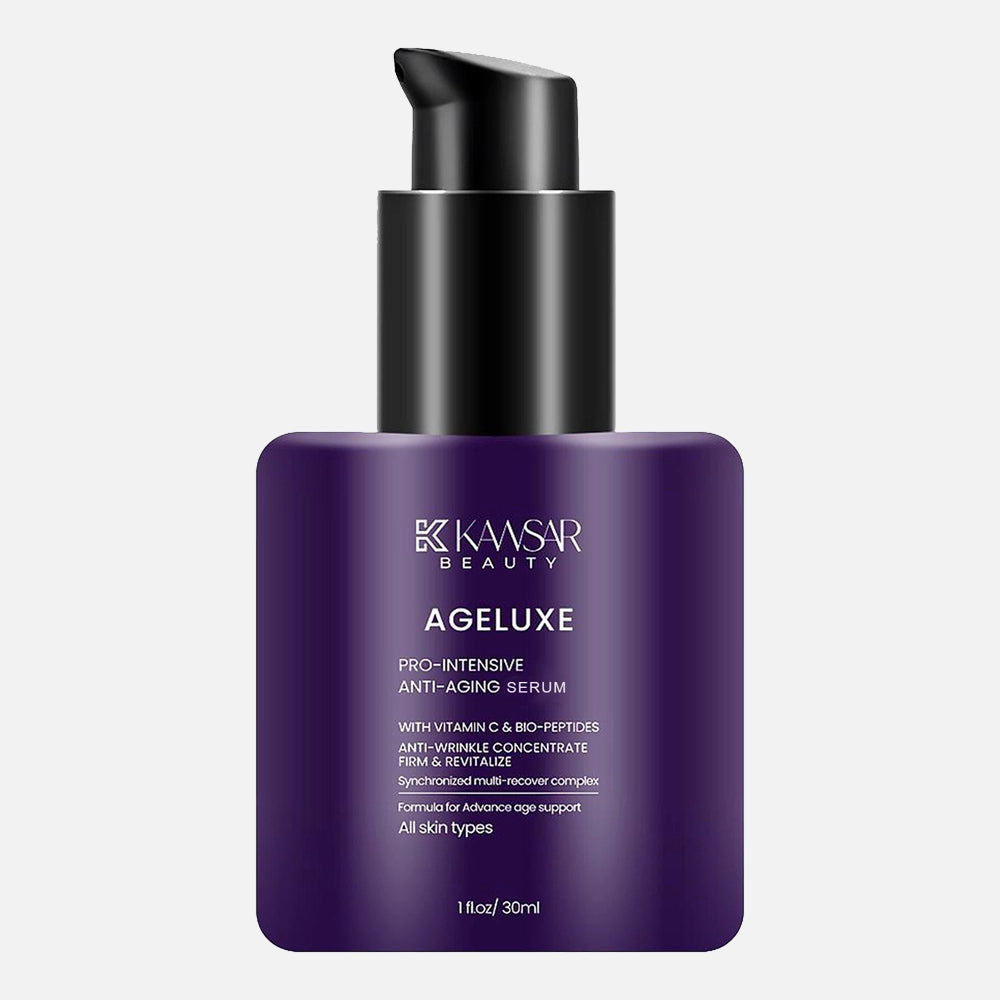 Ageluxe Anti Aging Serum – Vitamine C, Niacinamide & Bio Peptiden voor Stevigheid & Glow
