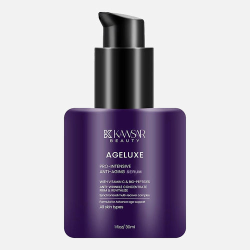 Ageluxe Anti Aging Serum – Vitamine C, Niacinamide & Bio Peptiden voor Stevigheid & Glow