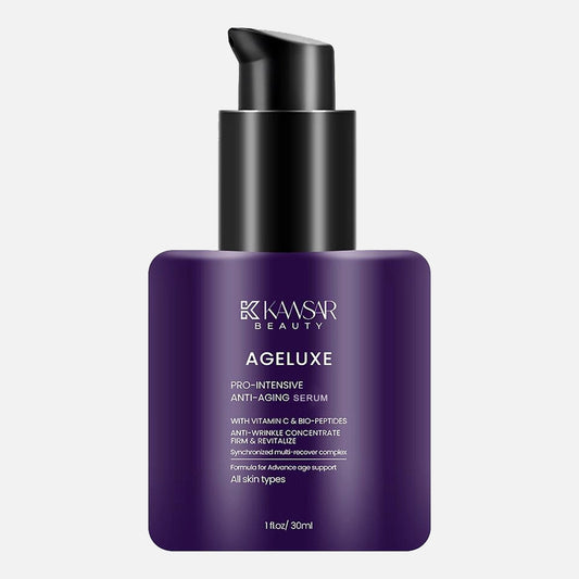 Ageluxe Anti Aging Serum – Vitamine C, Niacinamide & Bio Peptiden voor Stevigheid & Glow