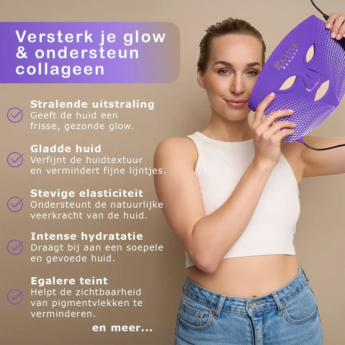 Led-gezichtsmasker-collageen-huidverjonging