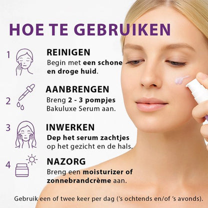 Bakuchiol Serum – Natuurlijk Retinol Alternatief voor Gevoelige Huid en Andere Huidtypes